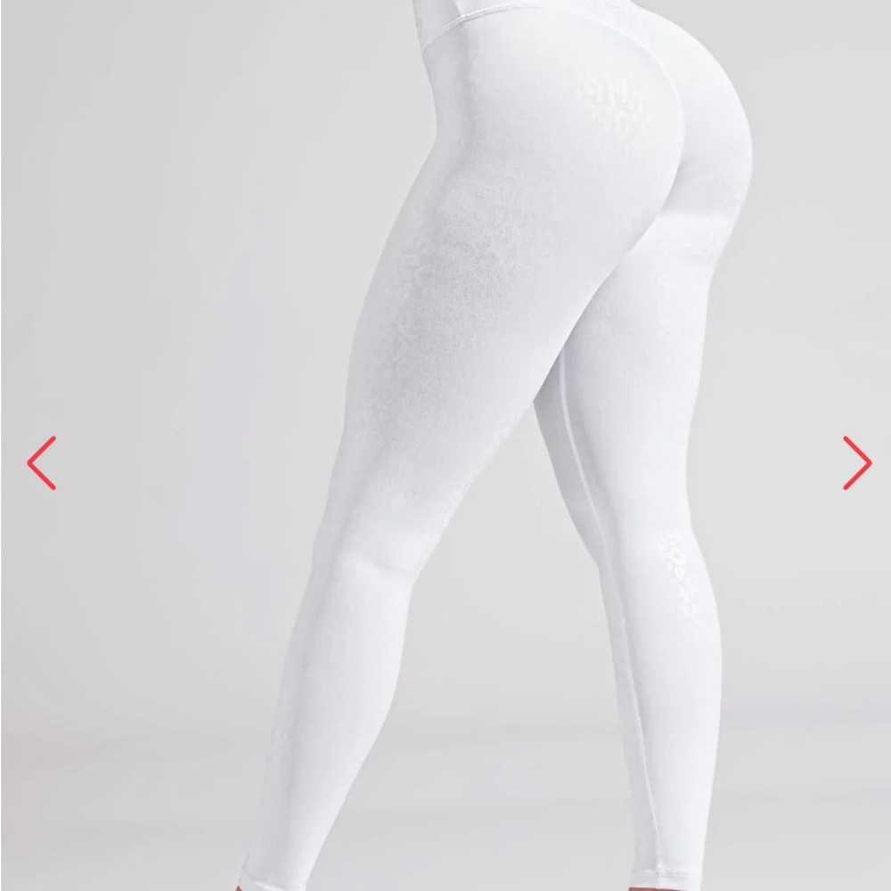 Buffbunny Rebel Legging White Leopard Size XS